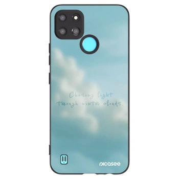 Picasee silikonový černý obal pro Realme C21Y - CHASiNG LIGHT