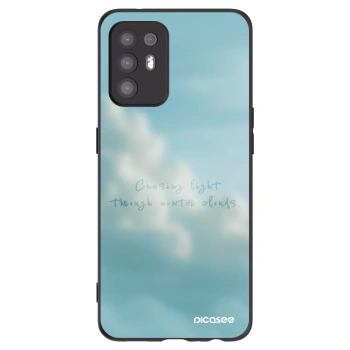 Picasee silikonový černý obal pro OPPO A94 5G - CHASiNG LIGHT