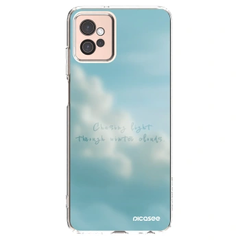 Picasee silikonový průhledný obal pro Motorola Moto G32 - CHASiNG LIGHT
