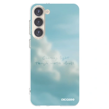 Picasee silikonový průhledný obal pro Samsung Galaxy S23+ 5G - CHASiNG LIGHT
