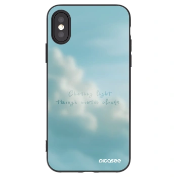 Picasee silikonový černý obal pro Apple iPhone X/XS - CHASiNG LIGHT