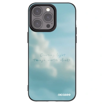 Picasee silikonový černý obal pro Apple iPhone 15 Pro Max - CHASiNG LIGHT