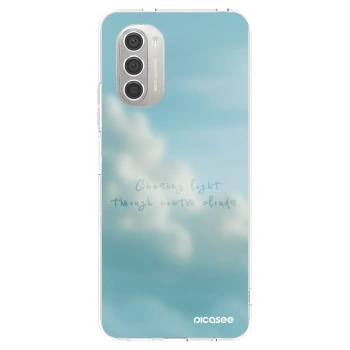 Picasee silikonový průhledný obal pro Motorola Moto G51 - CHASiNG LIGHT
