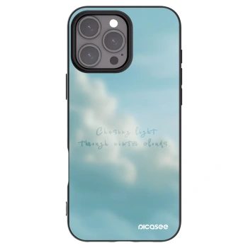 Picasee silikonový černý obal pro Apple iPhone 16 Pro Max - CHASiNG LIGHT