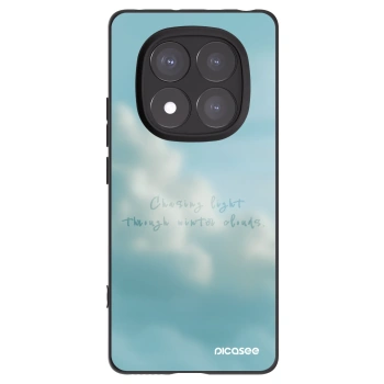 Picasee silikonový černý obal pro Xiaomi Redmi Note 14 Pro 5G - CHASiNG LIGHT