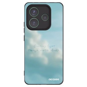 Picasee silikonový černý obal pro Xiaomi Redmi Note 14 5G - CHASiNG LIGHT