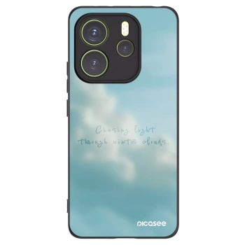 Picasee silikonový černý obal pro Xiaomi Redmi Note 14 4G - CHASiNG LIGHT