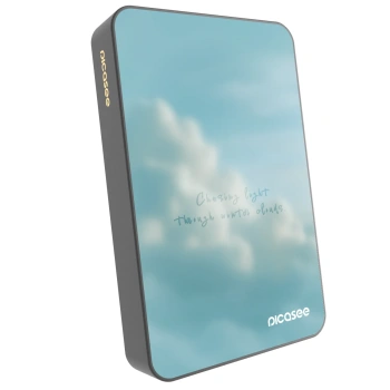 Picasee Powerbanka s MagSafe 10 000 mAh Šedá - CHASiNG LIGHT