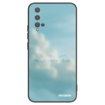 Picasee silikonový černý obal pro Huawei Nova 5T - CHASiNG LIGHT