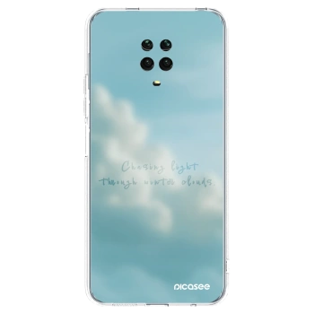 Picasee silikonový průhledný obal pro Xiaomi Redmi Note 9 Pro - CHASiNG LIGHT