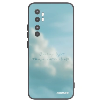 Picasee silikonový černý obal pro Xiaomi Mi Note 10 Lite - CHASiNG LIGHT