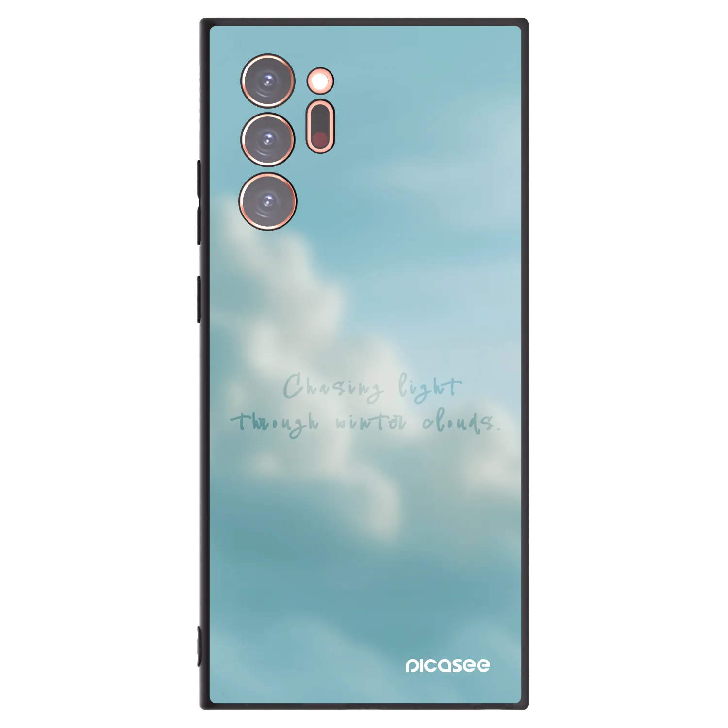 Picasee silikonový černý obal pro Samsung Galaxy Note 20 Ultra - CHASiNG LIGHT