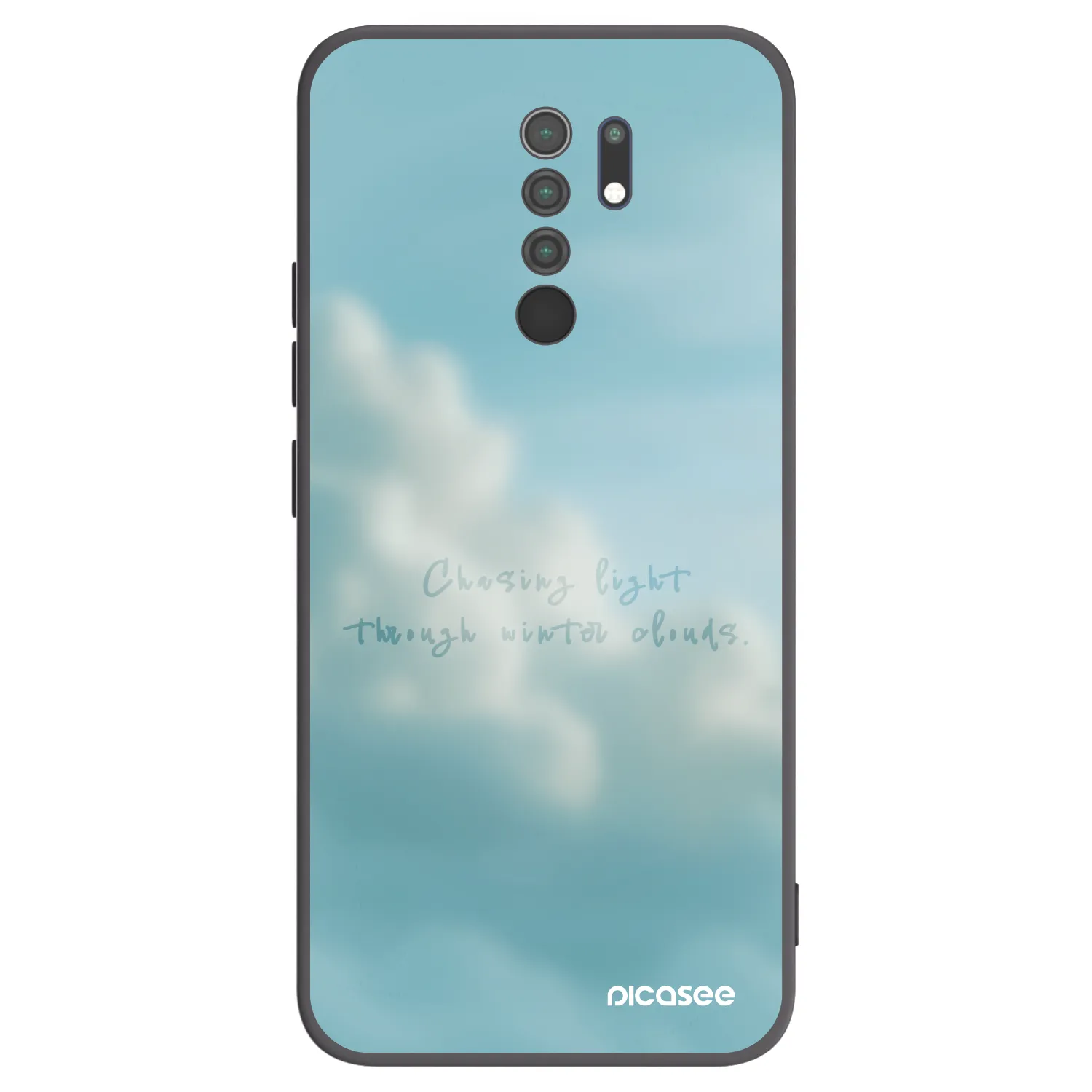 Picasee silikonový černý obal pro Xiaomi Redmi 9 - CHASiNG LIGHT