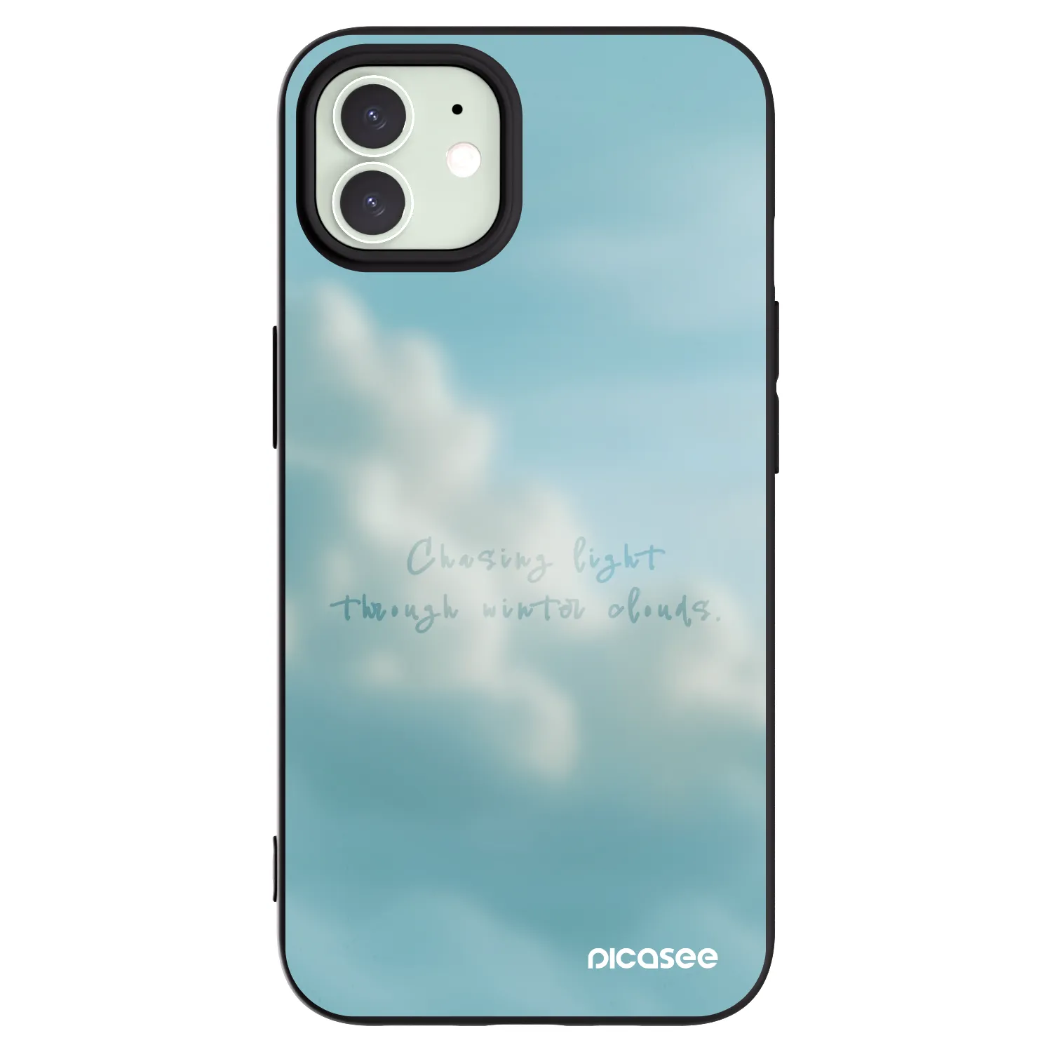 Picasee silikonový černý obal pro Apple iPhone 12 Pro - CHASiNG LIGHT