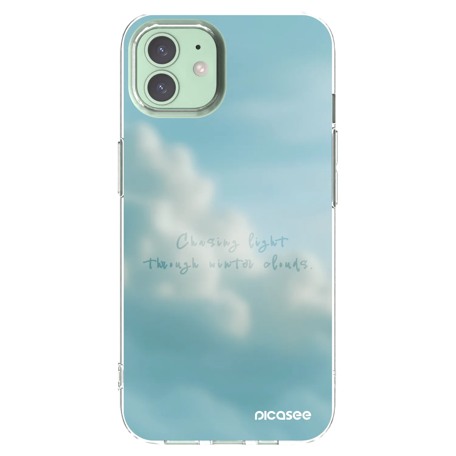 Picasee silikonový průhledný obal pro Apple iPhone 12 Pro - CHASiNG LIGHT