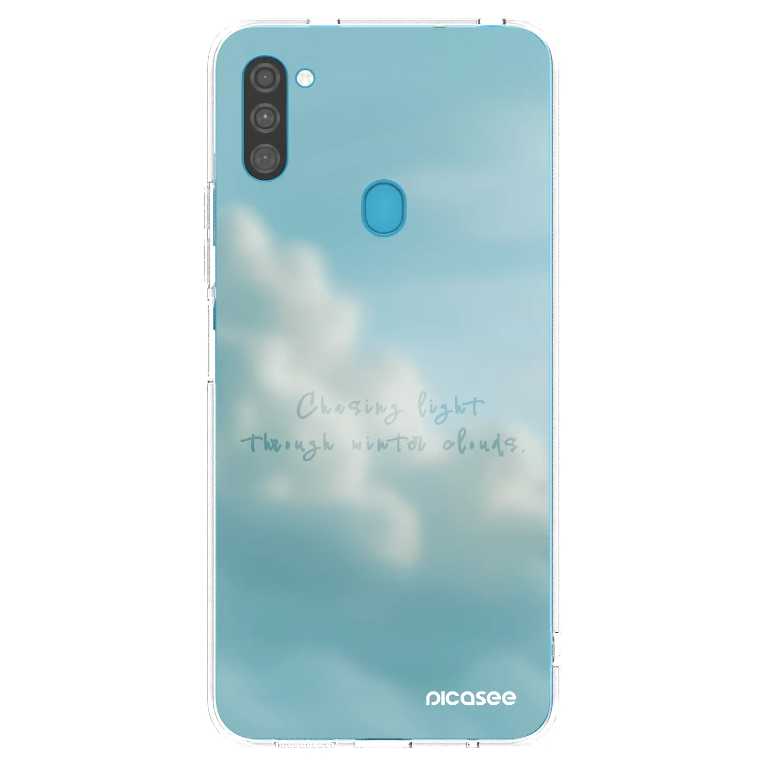 Picasee silikonový průhledný obal pro Samsung Galaxy M11 - CHASiNG LIGHT