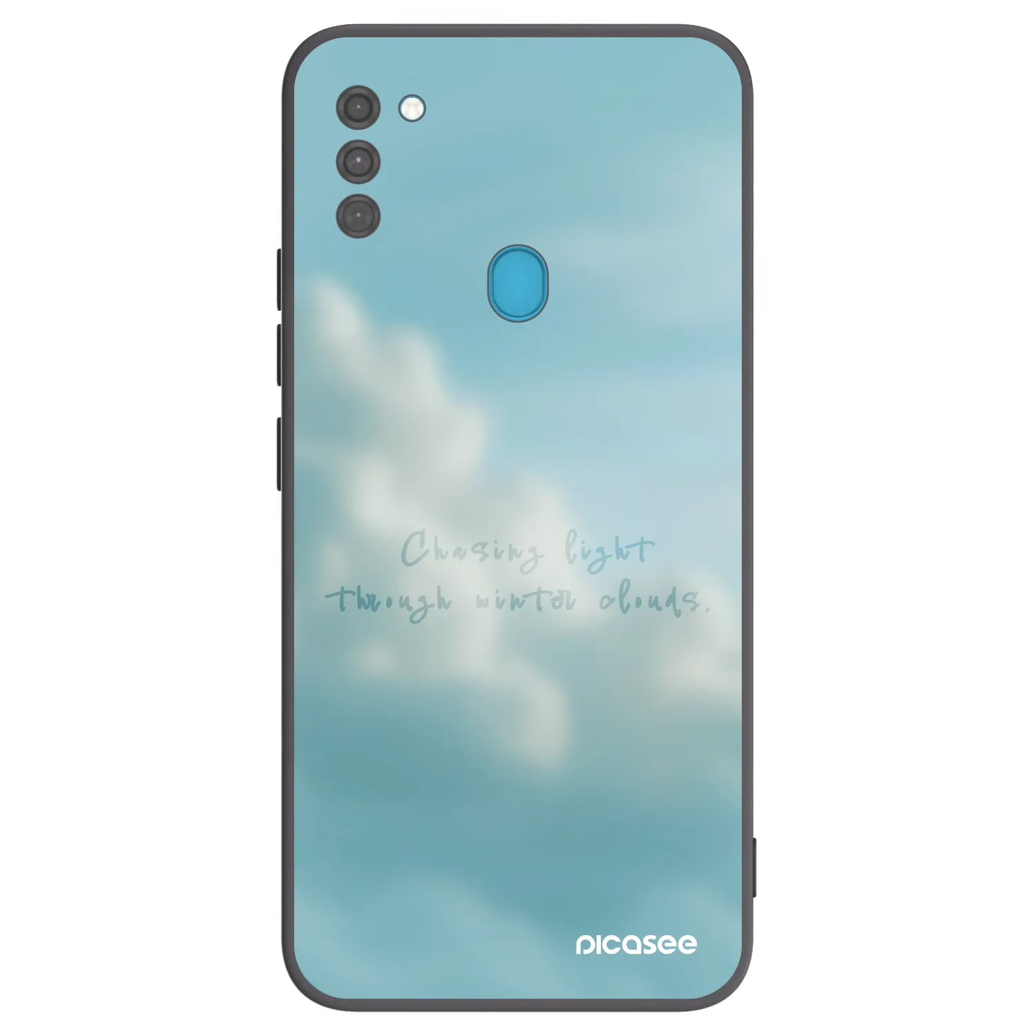 Picasee silikonový černý obal pro Samsung Galaxy M11 - CHASiNG LIGHT