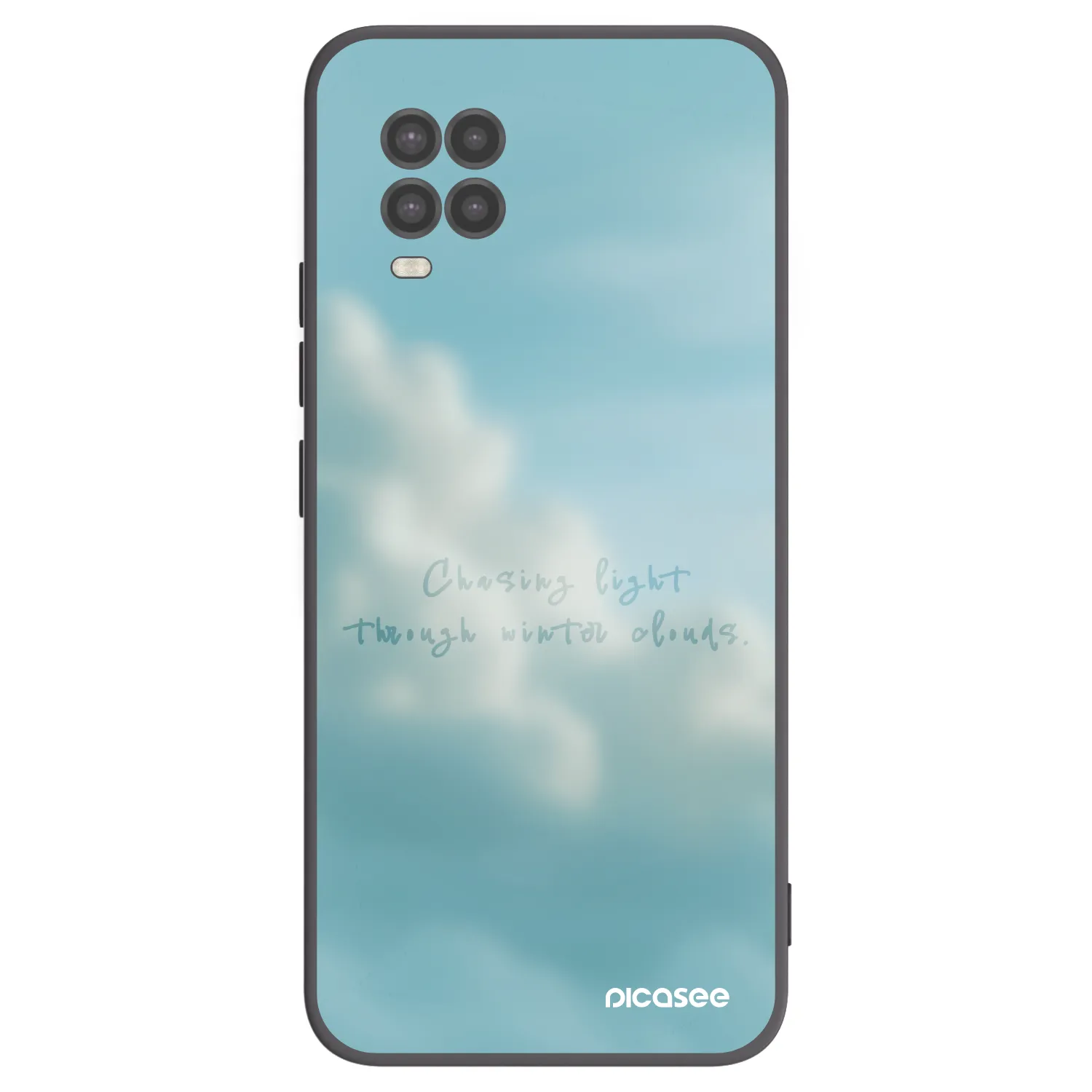 Picasee silikonový černý obal pro Xiaomi Mi 10 Lite - CHASiNG LIGHT