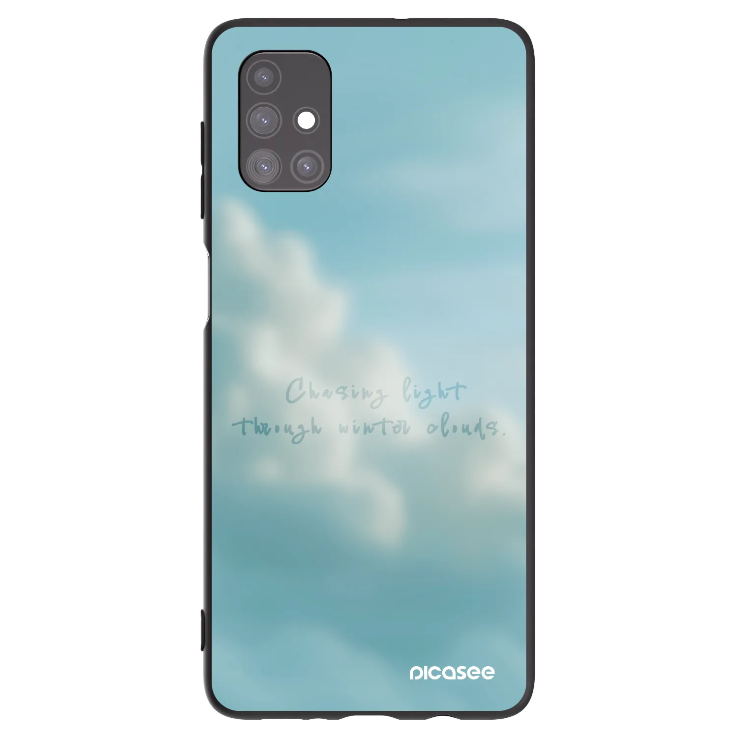 Picasee silikonový černý obal pro Samsung Galaxy M51 M515F - CHASiNG LIGHT