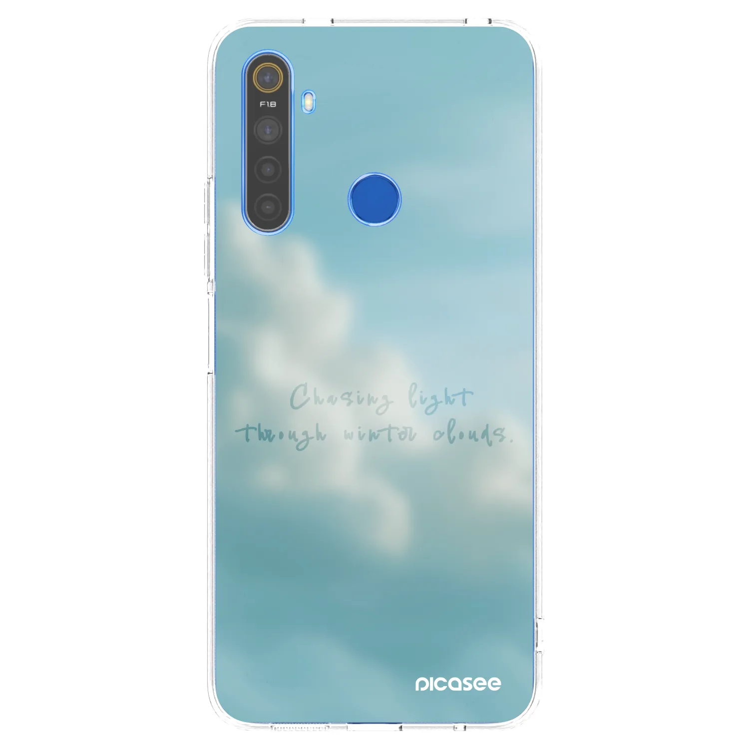 Picasee silikonový průhledný obal pro Realme 5 - CHASiNG LIGHT