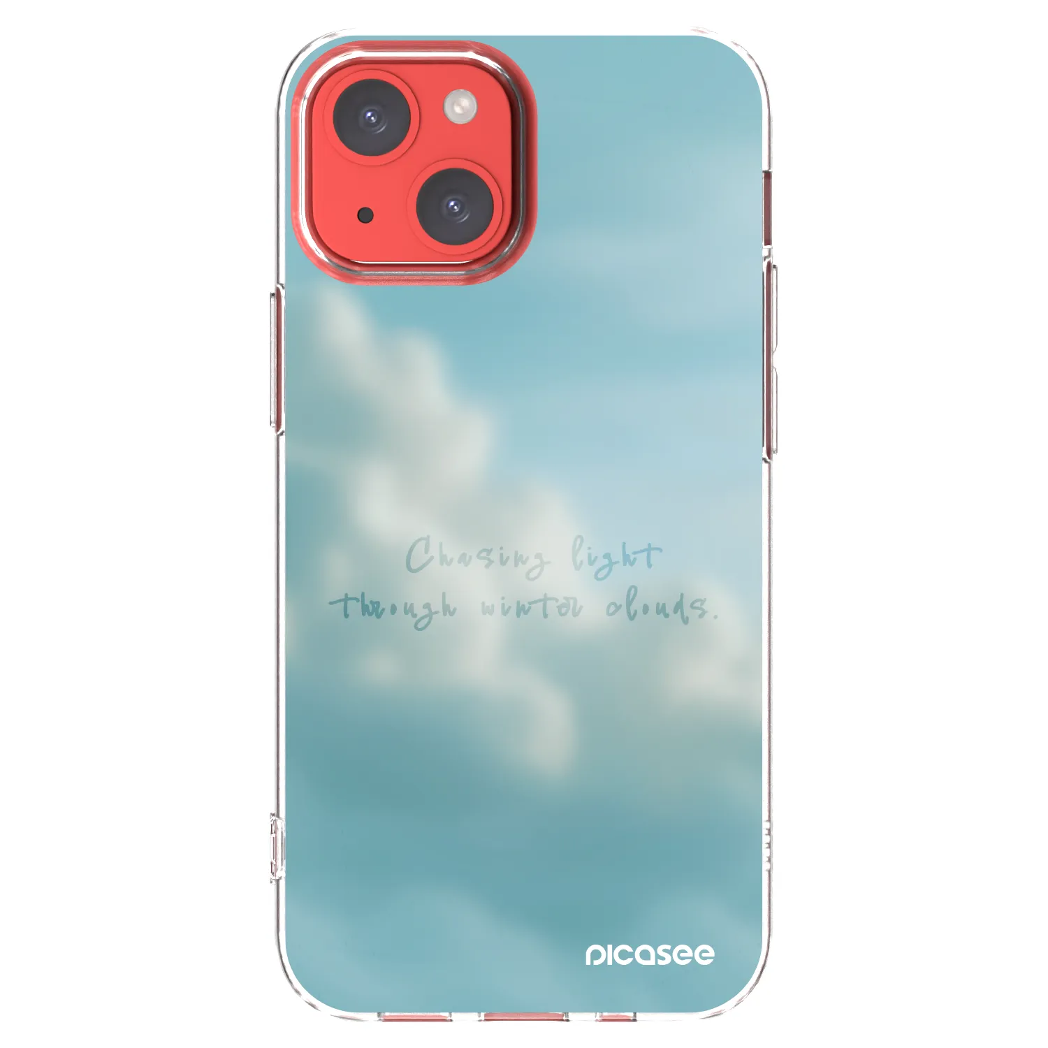 Picasee silikonový průhledný obal pro Apple iPhone 13 mini - CHASiNG LIGHT