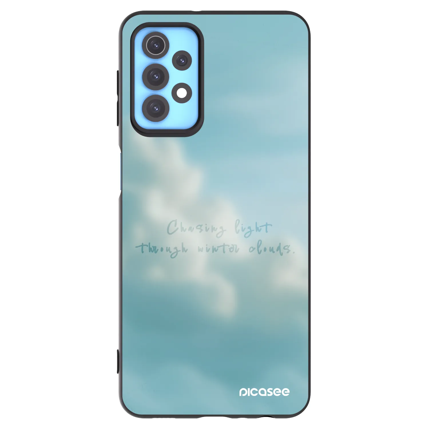 Picasee silikonový černý obal pro Samsung Galaxy A32 4G SM-A325F - CHASiNG LIGHT