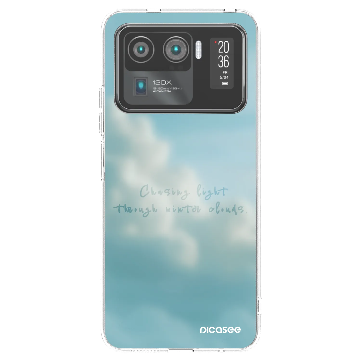 Picasee silikonový průhledný obal pro Xiaomi Mi 11 Ultra - CHASiNG LIGHT