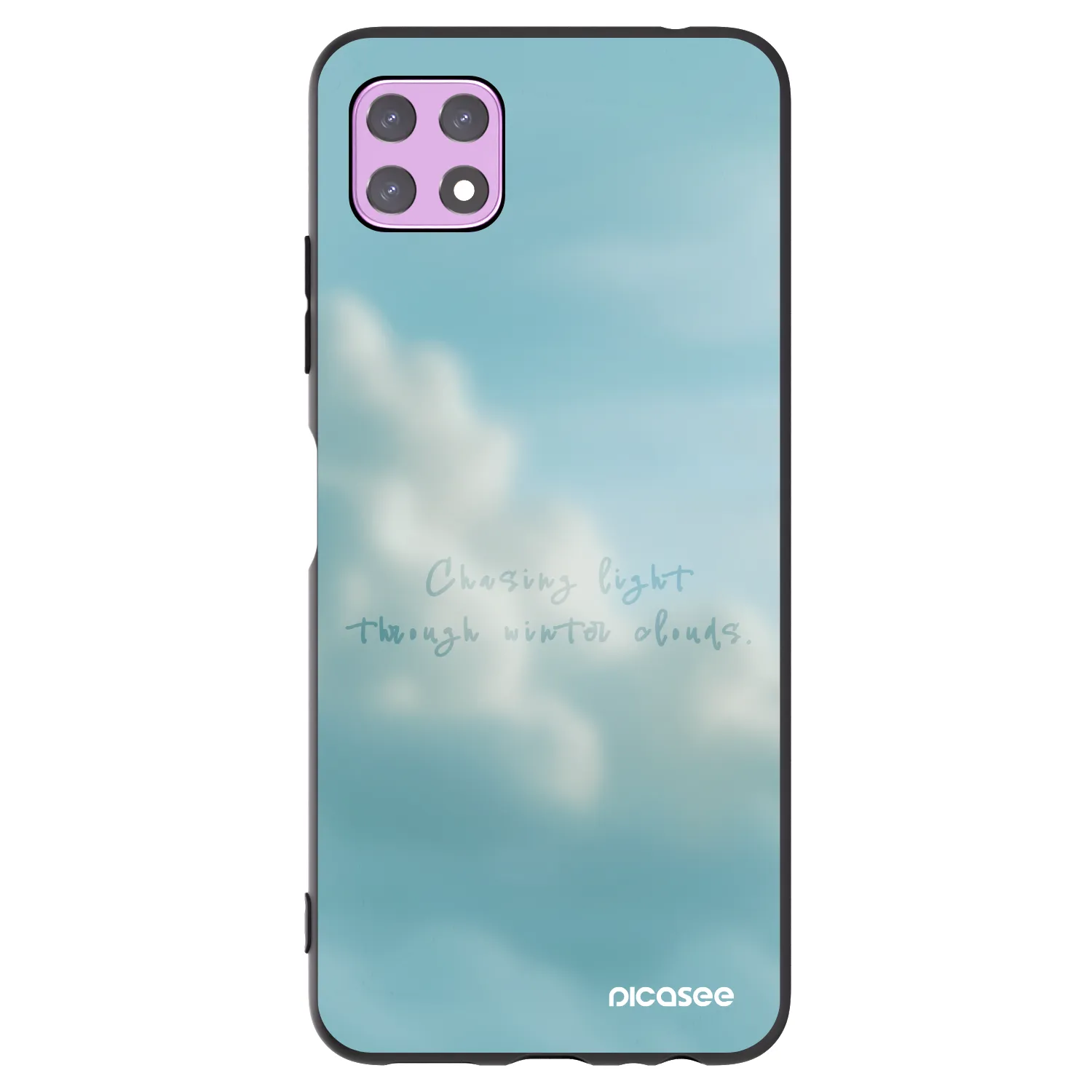 Picasee silikonový černý obal pro Samsung Galaxy A22 A226B 5G - CHASiNG LIGHT