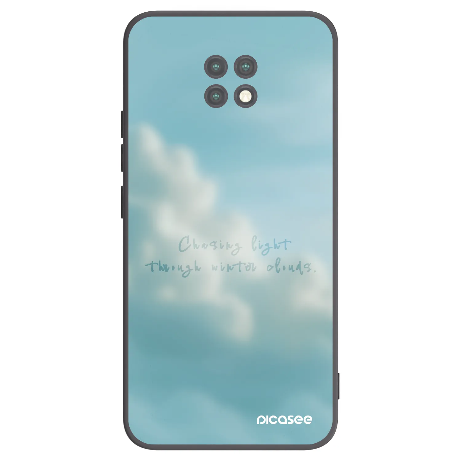 Picasee silikonový černý obal pro Xiaomi Redmi Note 9T - CHASiNG LIGHT