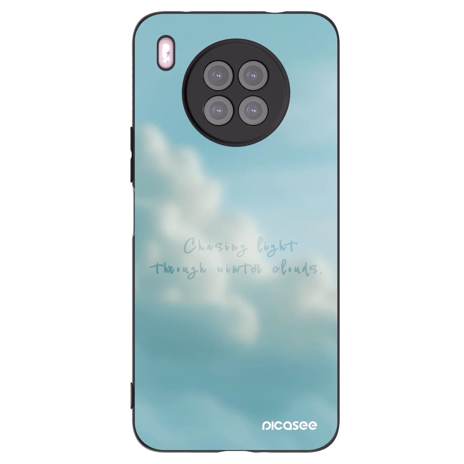 Picasee silikonový černý obal pro Huawei Nova 8i - CHASiNG LIGHT