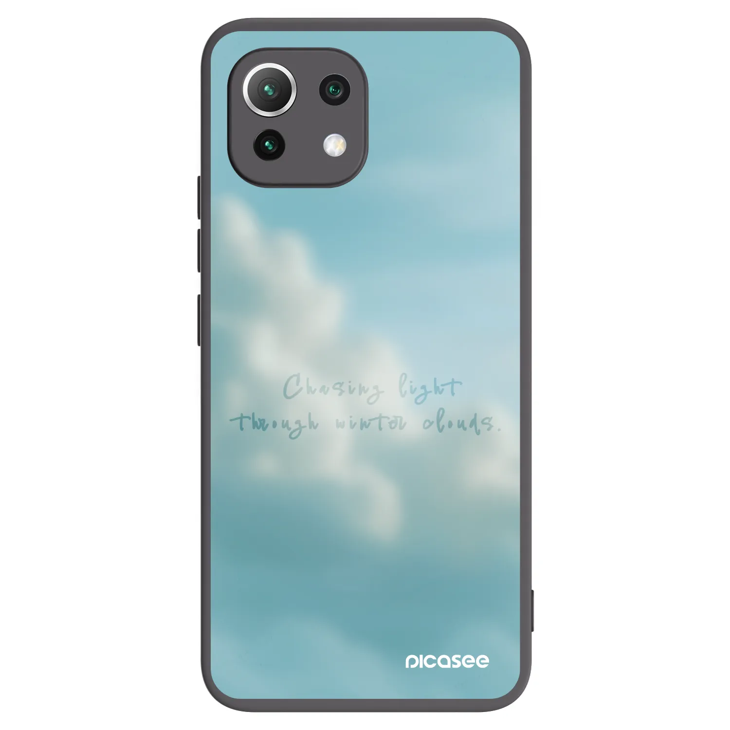 Picasee silikonový černý obal pro Xiaomi 11 Lite 5G NE - CHASiNG LIGHT