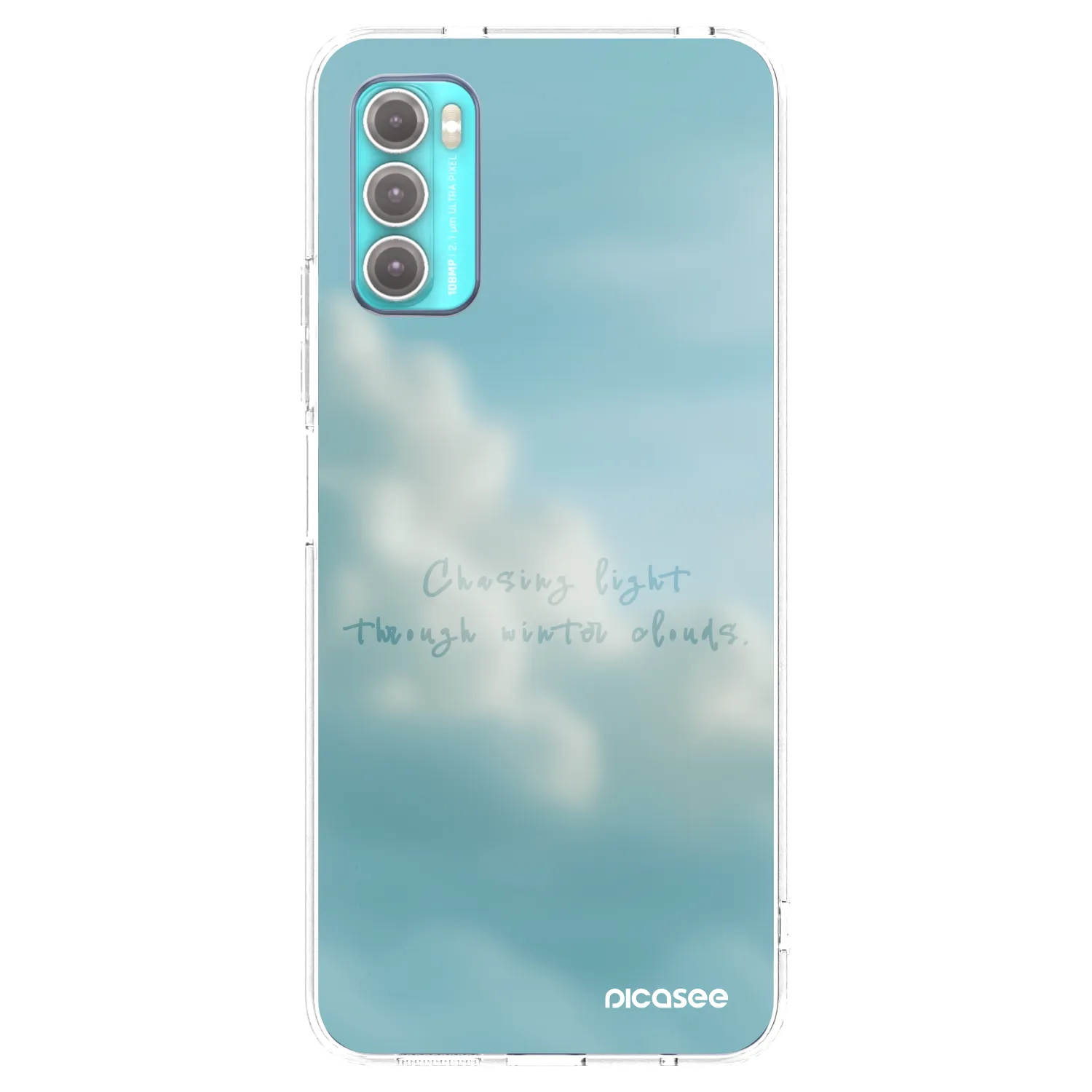 Picasee silikonový průhledný obal pro Motorola Moto G60 - CHASiNG LIGHT