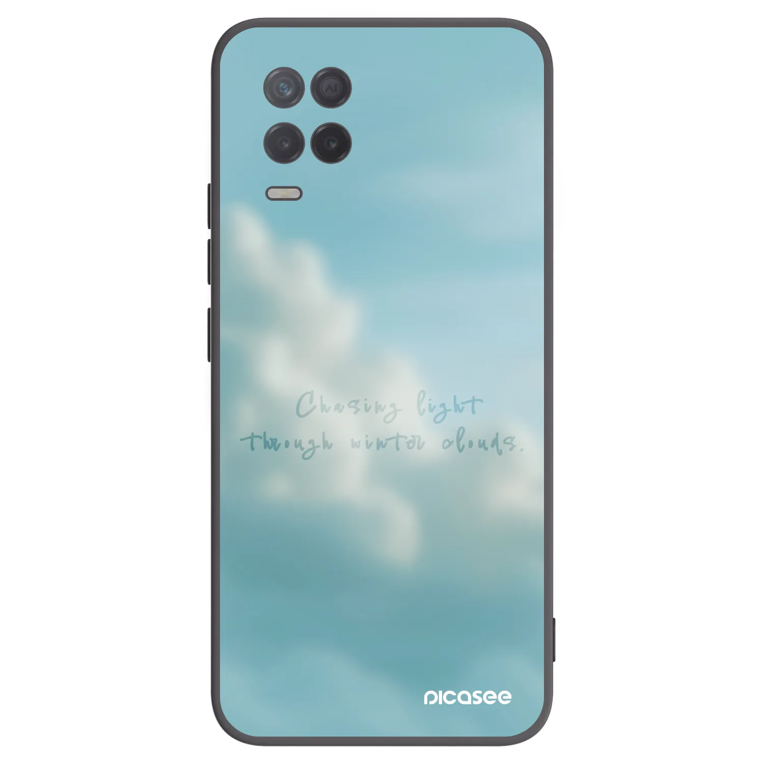 Picasee silikonový černý obal pro Realme 8 5G - CHASiNG LIGHT