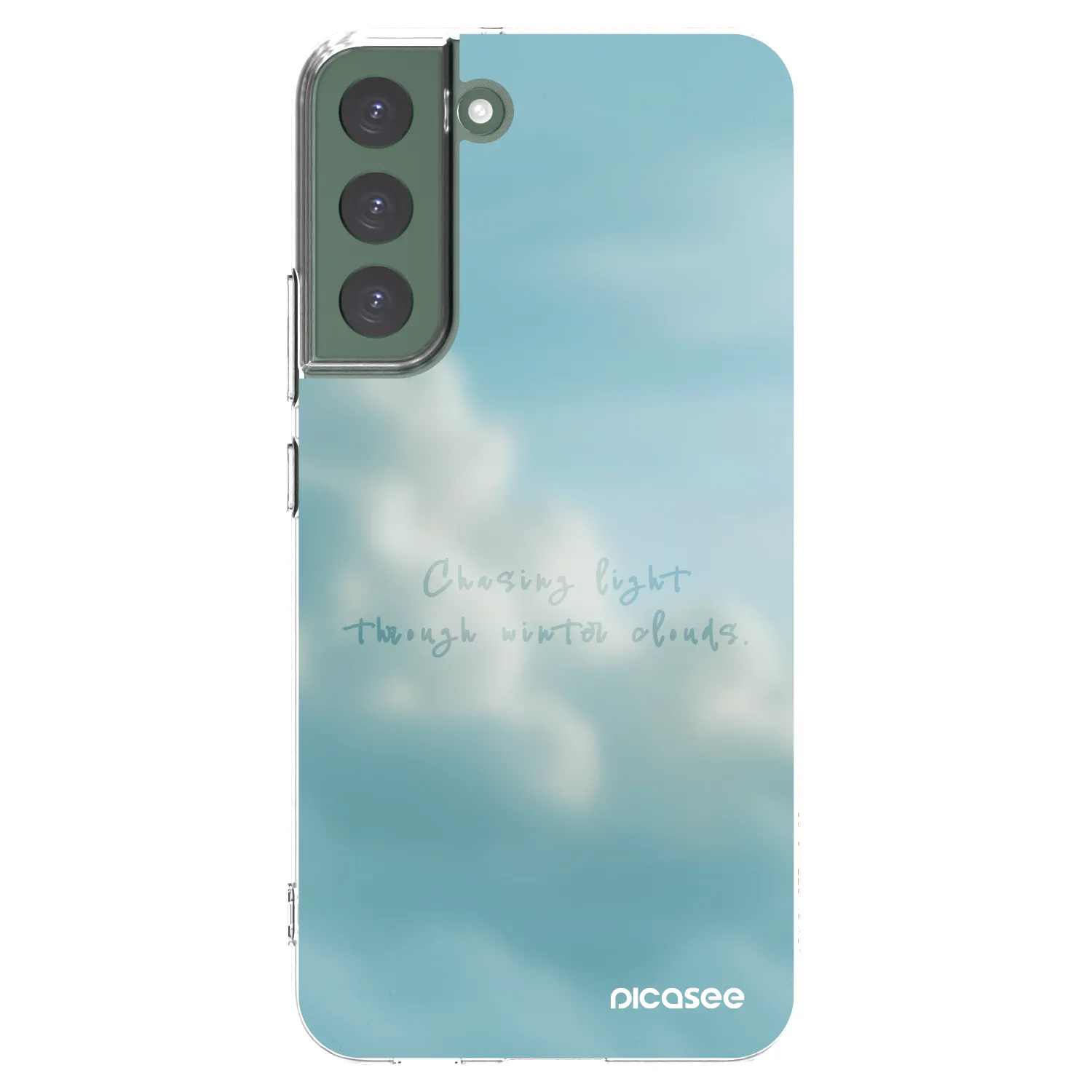 Picasee silikonový průhledný obal pro Samsung Galaxy S22+ 5G - CHASiNG LIGHT