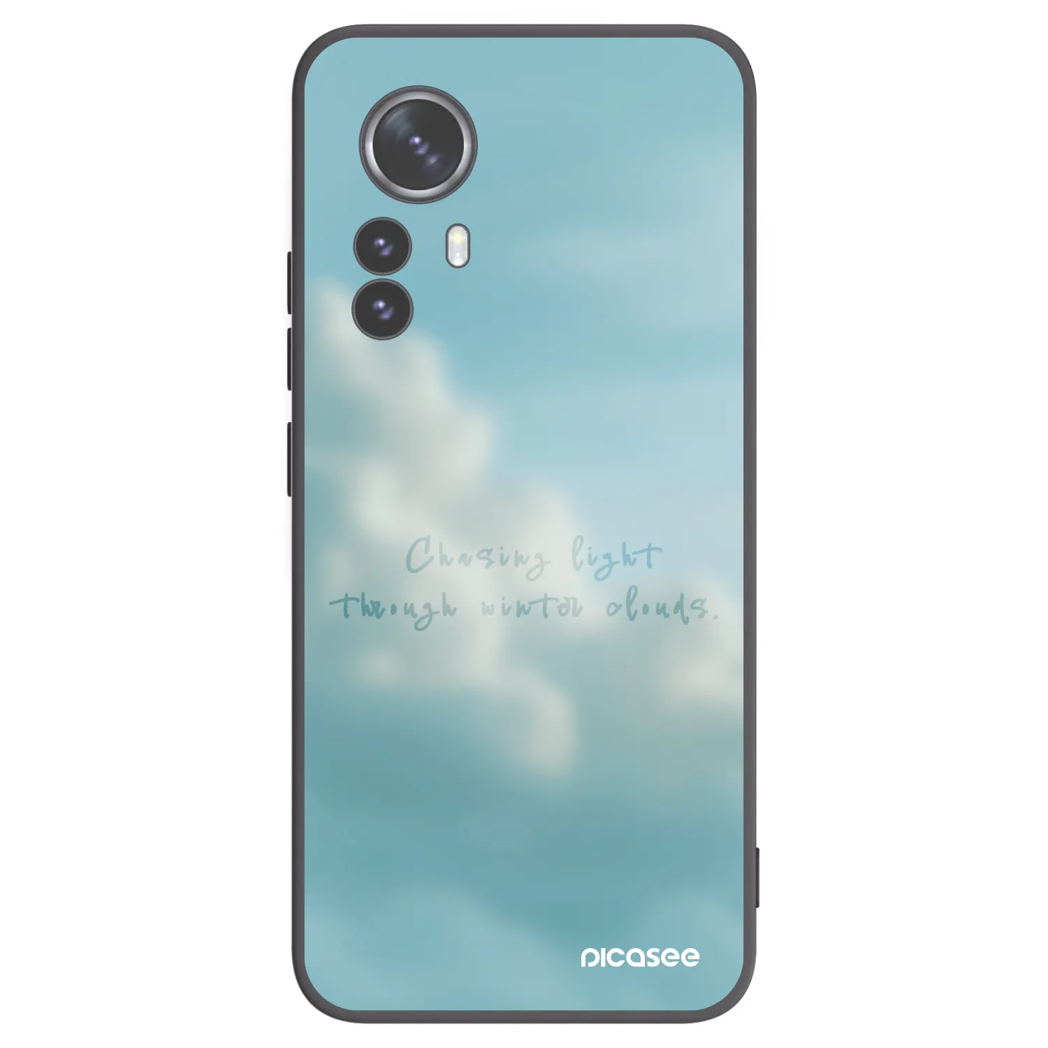 Picasee silikonový černý obal pro Xiaomi 12 Pro - CHASiNG LIGHT