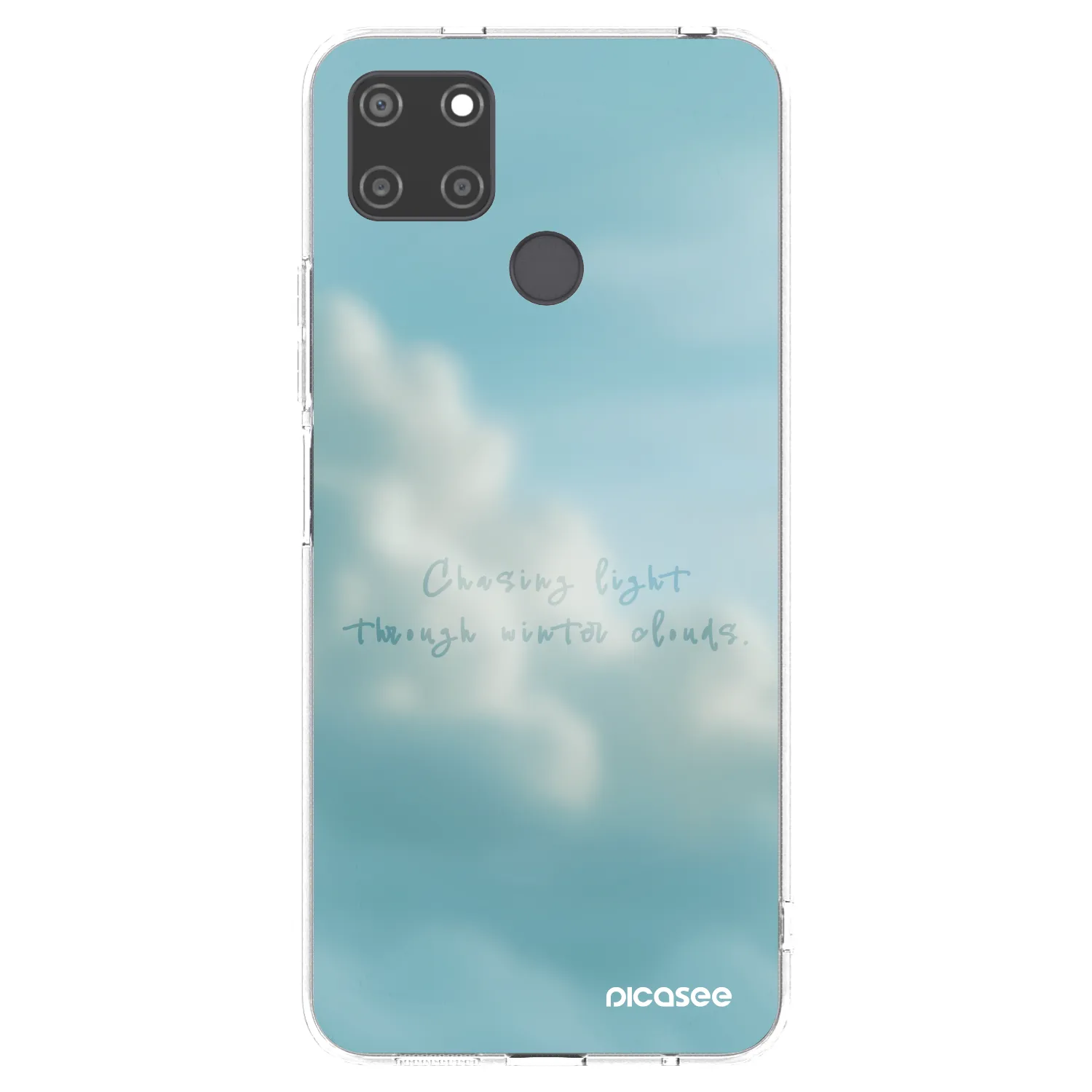 Picasee silikonový průhledný obal pro Realme C21Y - CHASiNG LIGHT