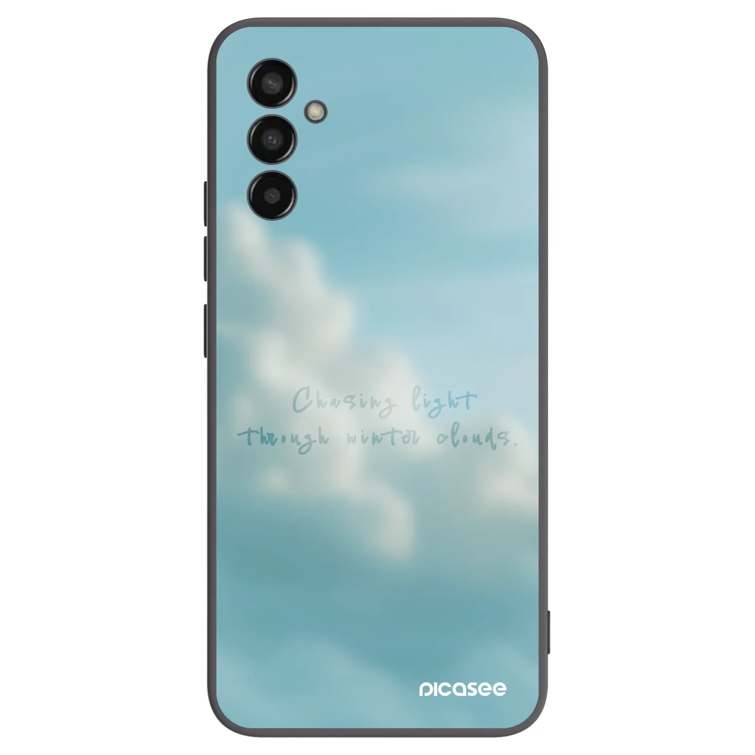 Picasee silikonový černý obal pro Samsung Galaxy M13 M135F - CHASiNG LIGHT