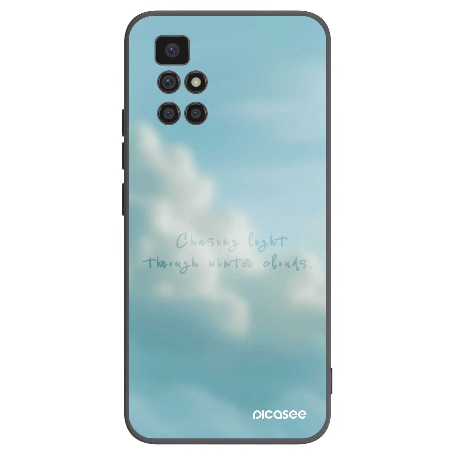 Picasee silikonový černý obal pro Xiaomi Redmi 10 (2022) - CHASiNG LIGHT