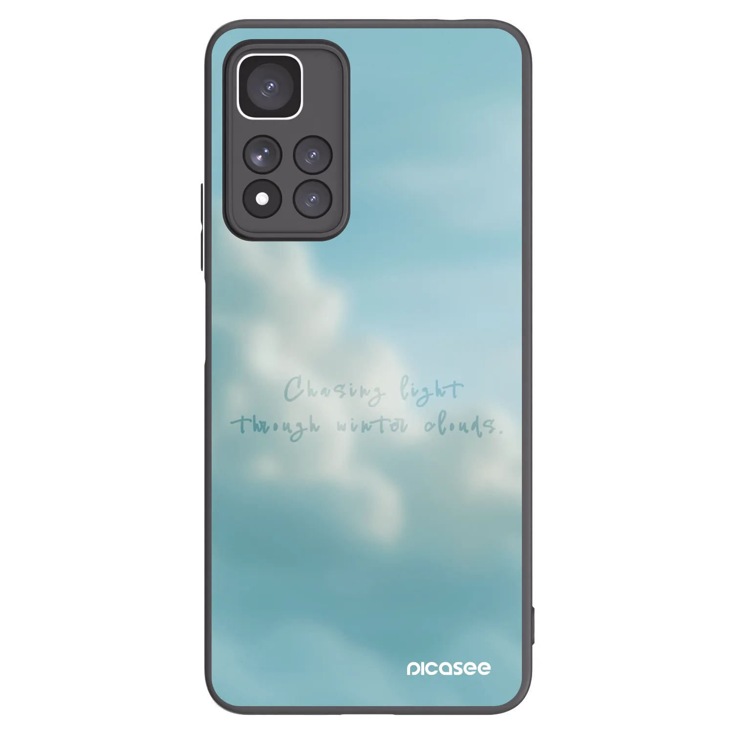 Picasee silikonový černý obal pro Xiaomi Redmi Note 11 Pro+ 5G - CHASiNG LIGHT