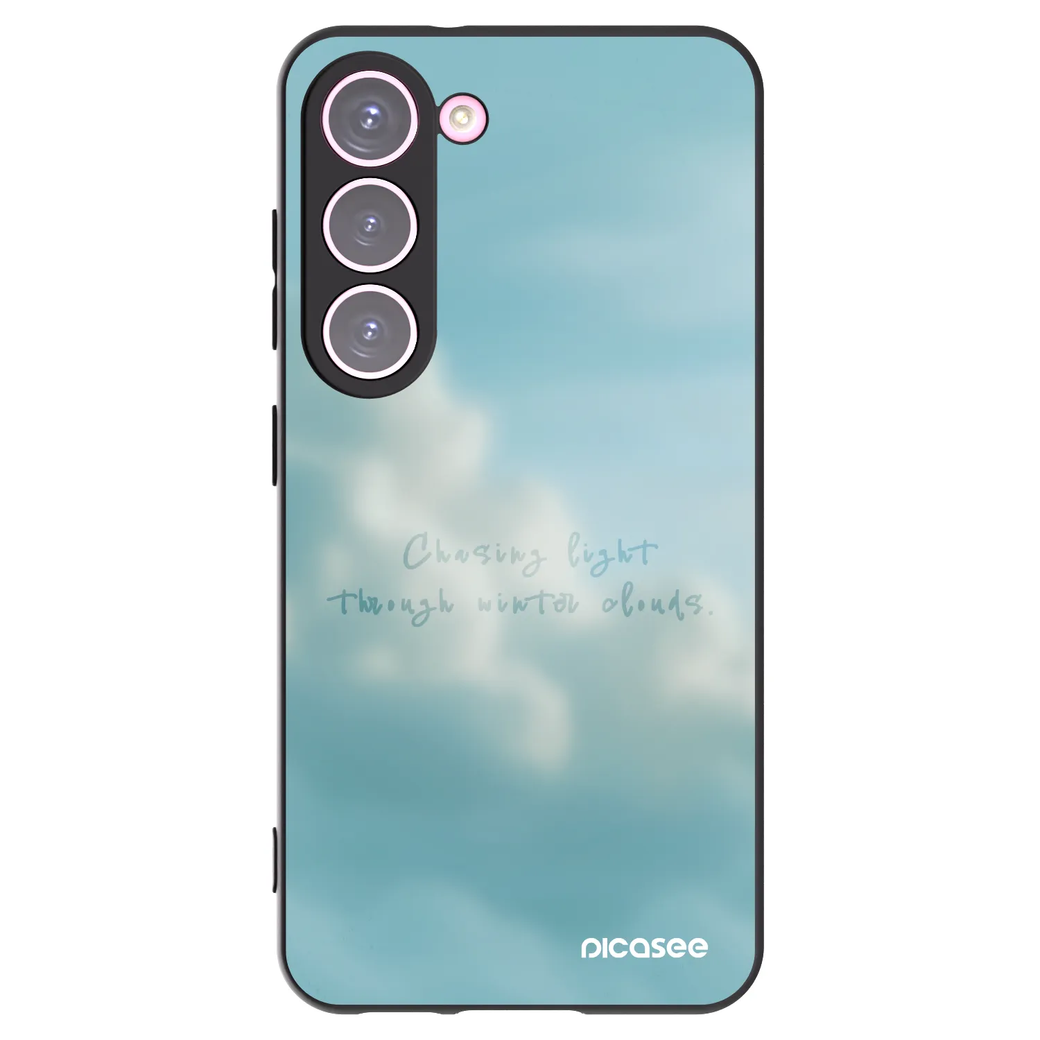 Picasee silikonový černý obal pro Samsung Galaxy S23 5G - CHASiNG LIGHT