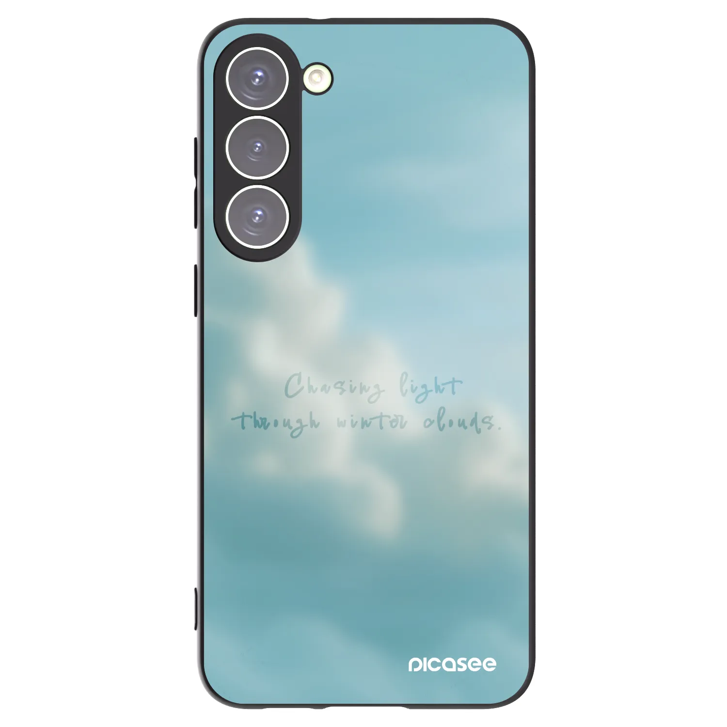 Picasee silikonový černý obal pro Samsung Galaxy S23+ 5G - CHASiNG LIGHT