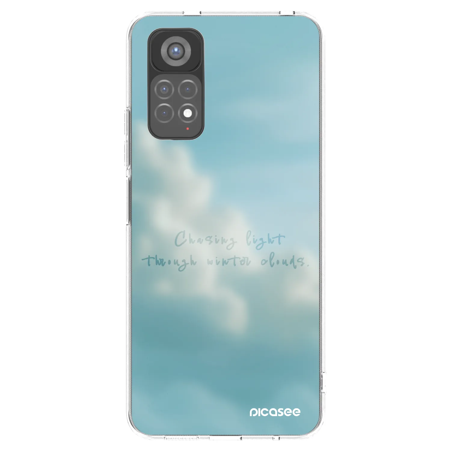 Picasee silikonový průhledný obal pro Xiaomi Redmi Note 11S 5G - CHASiNG LIGHT