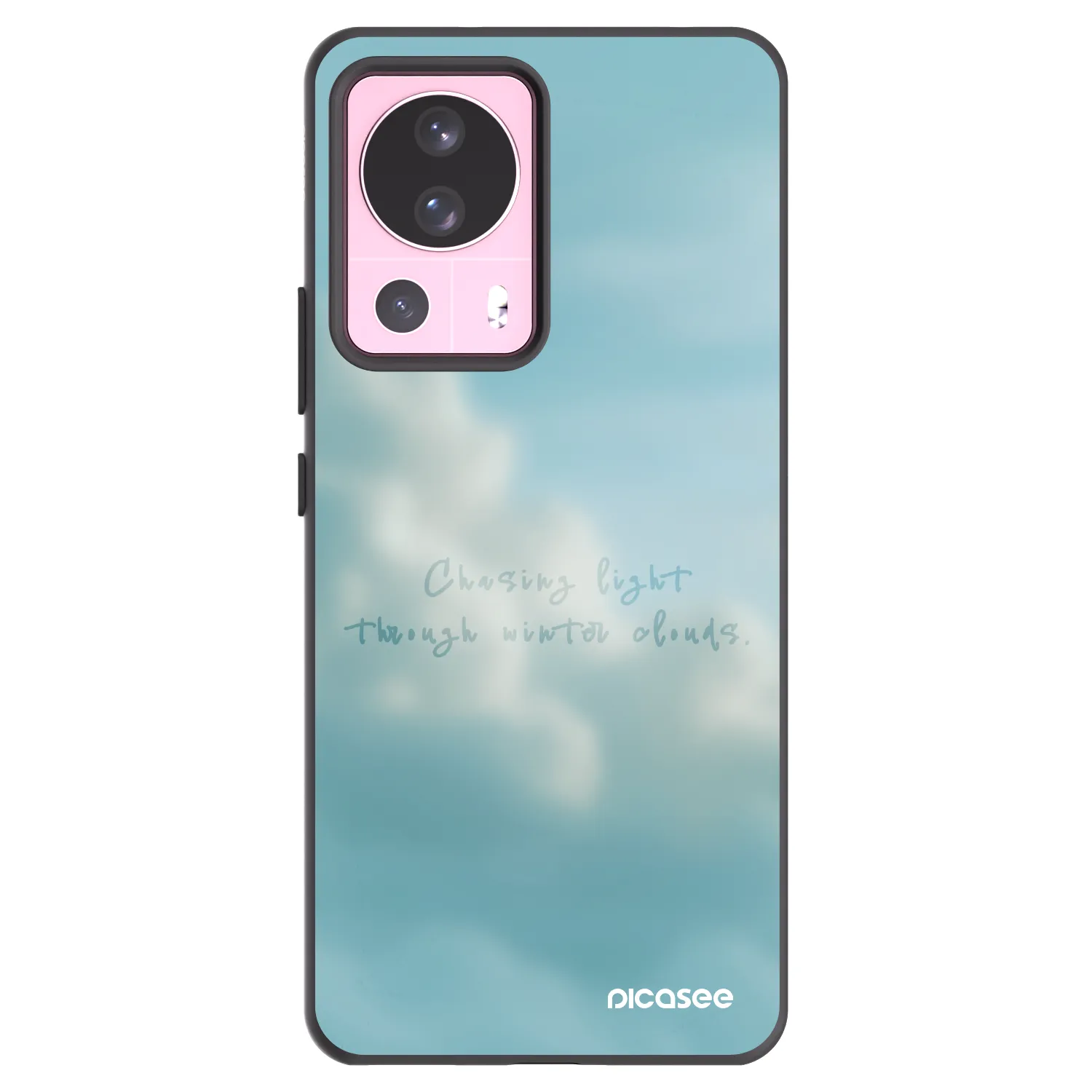 Picasee silikonový černý obal pro Xiaomi 13 Lite - CHASiNG LIGHT