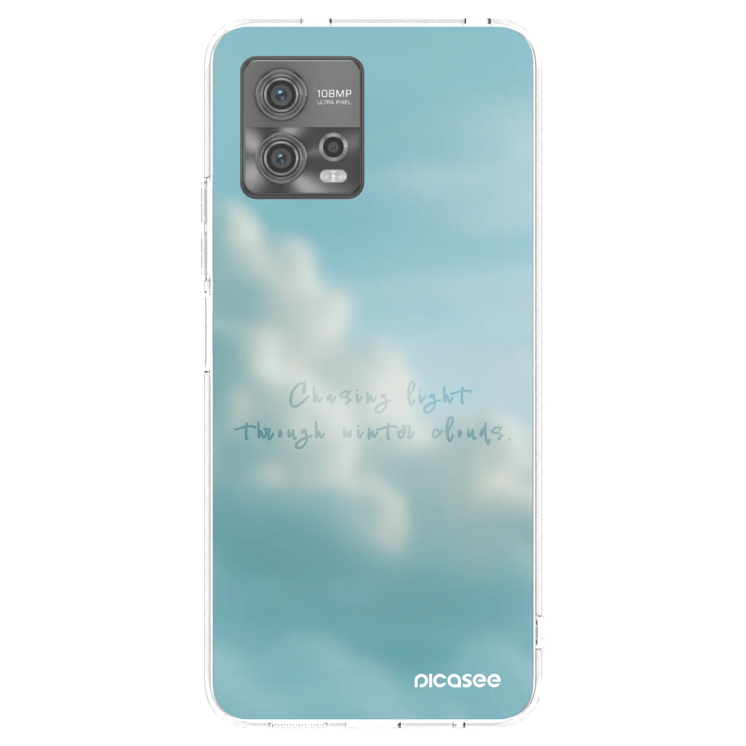 Picasee silikonový průhledný obal pro Motorola Moto G72 - CHASiNG LIGHT