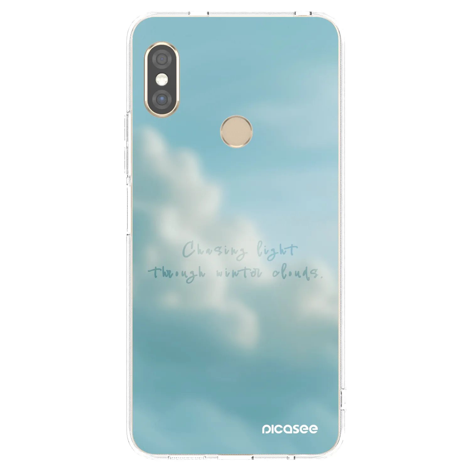 Picasee silikonový průhledný obal pro Xiaomi Redmi Note 5 Global - CHASiNG LIGHT