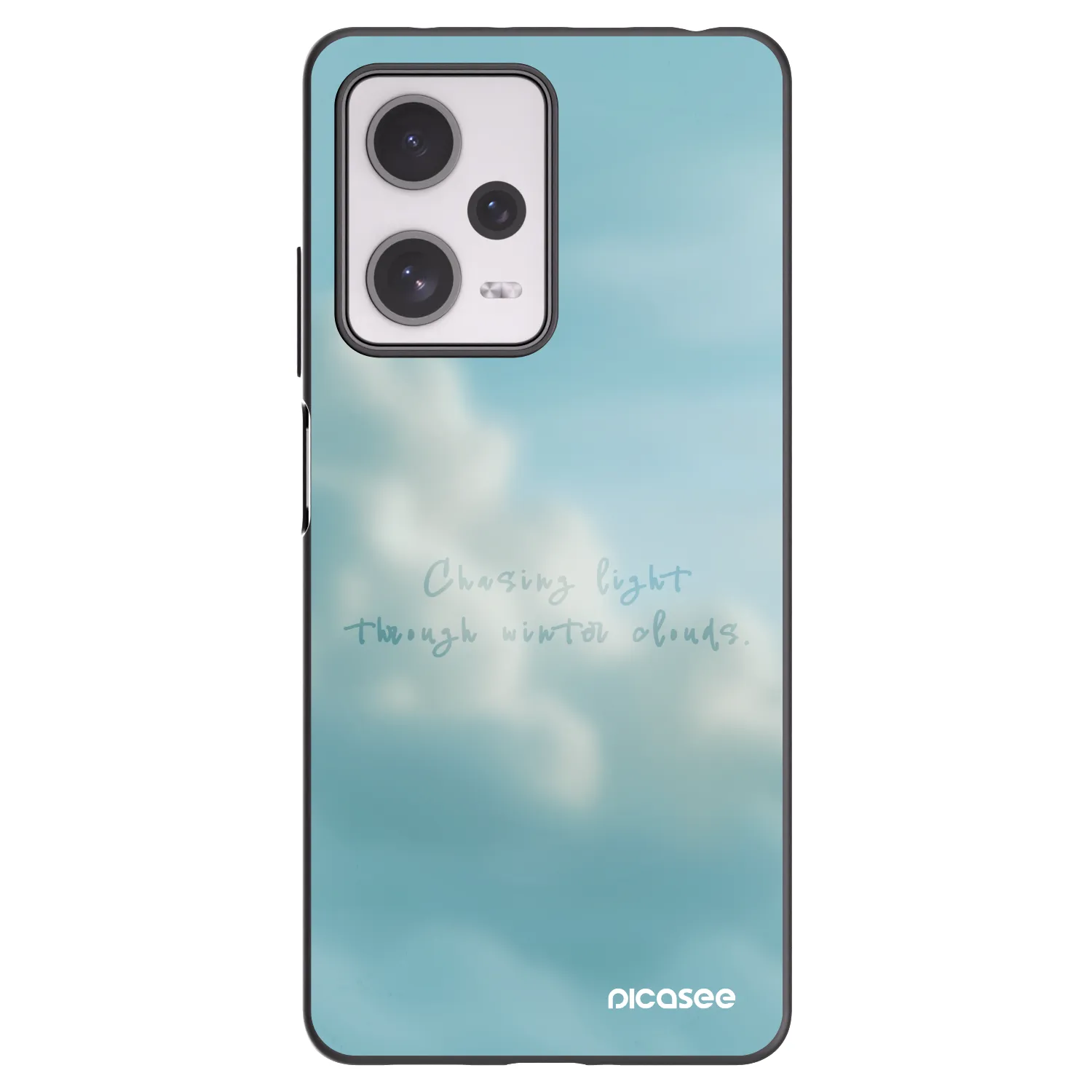 Picasee silikonový černý obal pro Xiaomi Redmi Note 12 Pro+ 5G - CHASiNG LIGHT