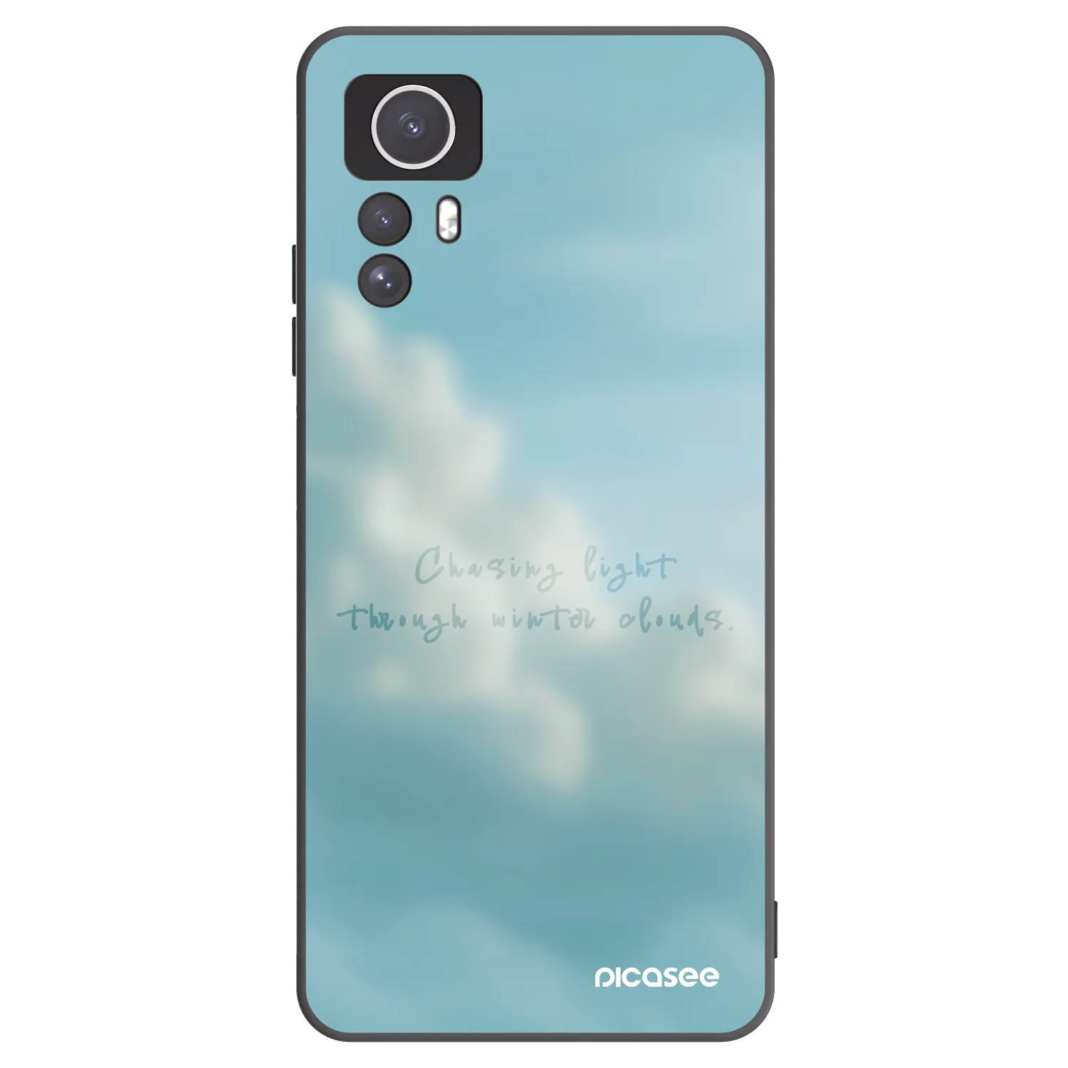 Picasee silikonový černý obal pro Xiaomi Redmi Note 12S - CHASiNG LIGHT