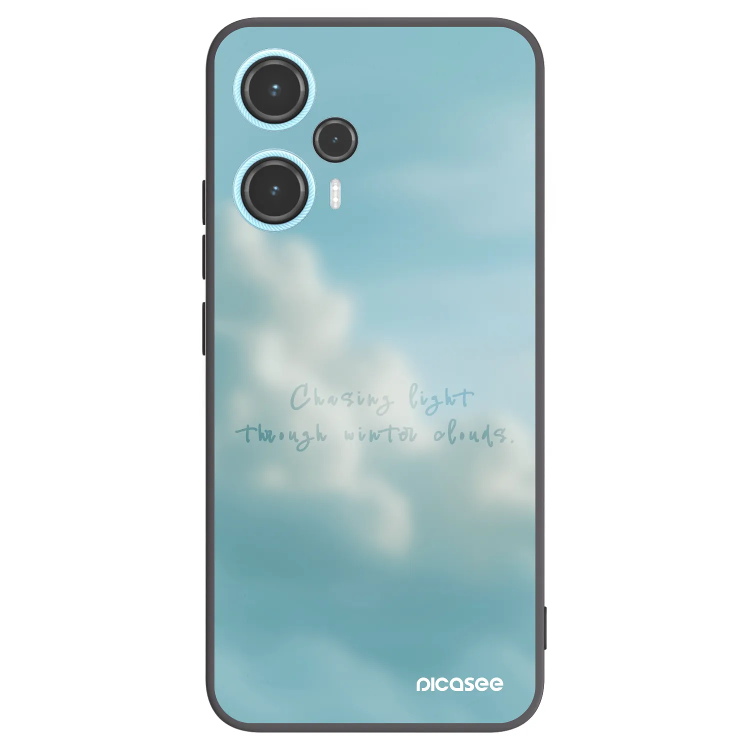 Picasee silikonový černý obal pro Xiaomi Poco F5 - CHASiNG LIGHT