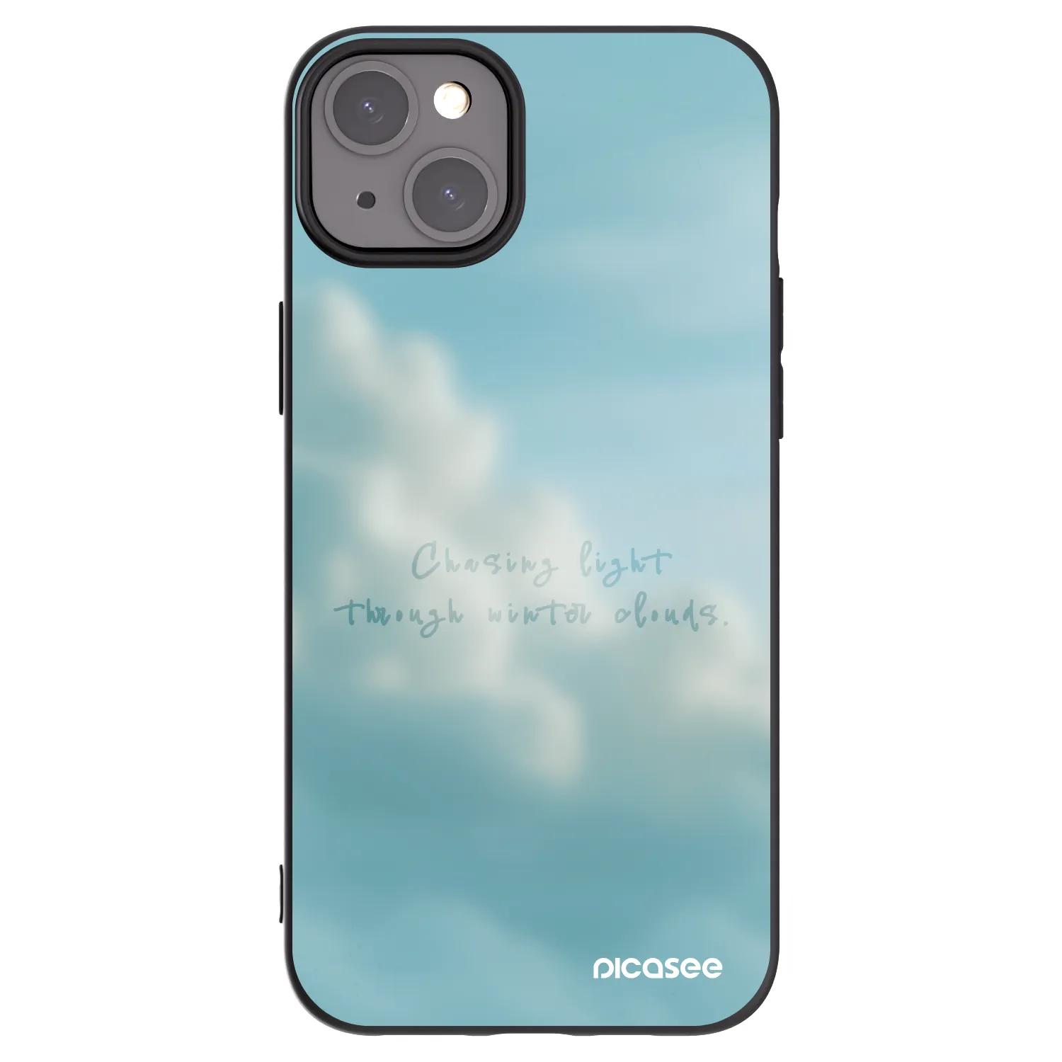 Picasee silikonový černý obal pro Apple iPhone 15 Plus - CHASiNG LIGHT