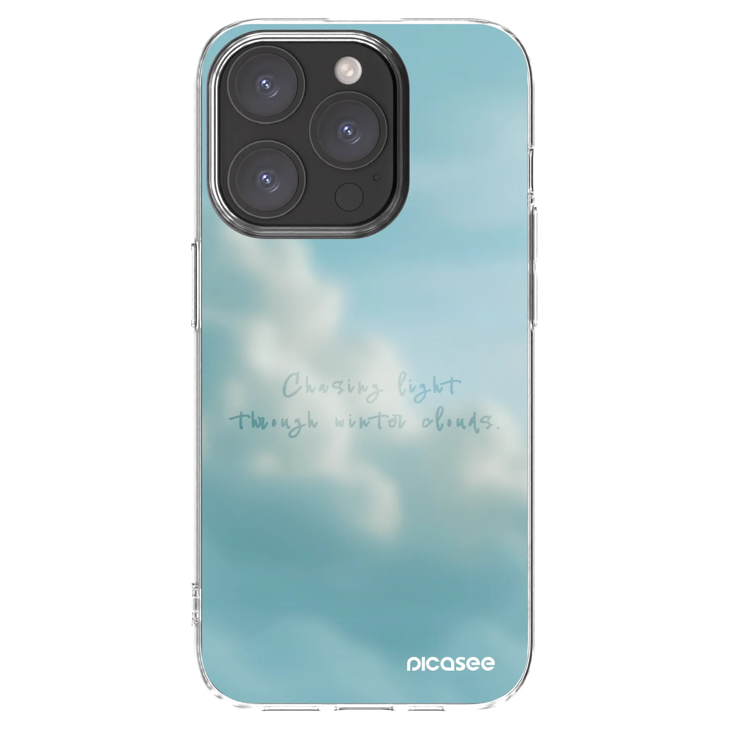 Picasee silikonový průhledný obal pro Apple iPhone 15 Pro - CHASiNG LIGHT